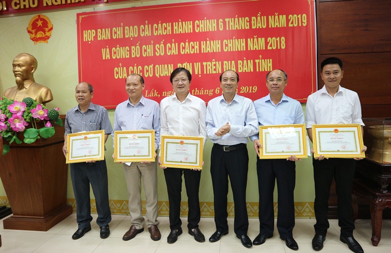 Cải thiện Chỉ số hiệu quả quản trị và hành chính công (PAPI)  năm 2019 trên địa bàn tỉnh Đắk Lắk
